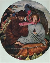 'The Last of England', 1855, (1912). Artist: Ford Madox Brown.