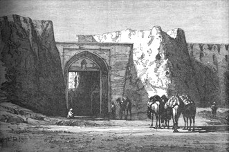 'Eedgah, or North Gate, Candahar', c1880. Artist: Unknown.