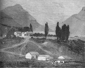'The Residency, Maseru, Basutoland, Abode of the Chief Magistrate, Commandant Griffiths', c1880. Artist: Unknown.