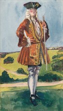 'A Man of the Time of George I', 1907. Artist: Dion Clayton Calthrop.