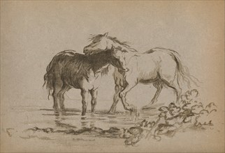 'Horses', 1903. Artist: Lady Diana Spencer.