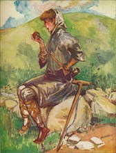 'A Peasant of Early England (William I. - Henry III)', 1907. Artist: Dion Clayton Calthrop.