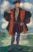 'A Man of the Time of Henry VIII', 1907. Artist: Dion Clayton Calthrop.