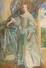 'A Woman of the Time of Charles I', 1907. Artist: Dion Clayton Calthrop.