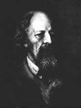 'Lord Tennyson', c1880, (1911). Artist: Hubert von Herkomer.