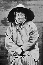 A Tlingit woman of Alaska, 1912. Artist: Unknown.