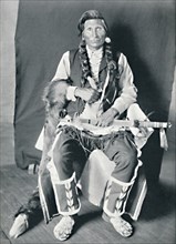 A Sahaptin Indian, 1912. Artist: Robert Wilson Shufeldt.