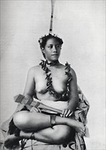A maid of the village, Suenga, Samoa, 1902.