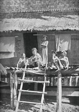 A group of Bataks from the interior of Sumatra, 1902. Artist: GR Lambert & Co.