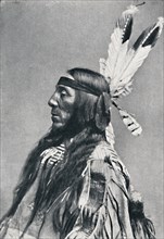 Profile view of a Sioux, 1912. Artist: Robert Wilson Shufeldt.