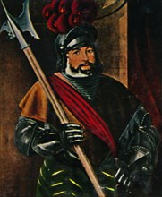 Georg von Frudsberg 1473-1528. - Gemälde von Amburger', 1934
