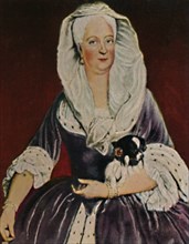 Die Mutter Friedrichs des Großen 1687-1757. - Gemälde von Pesne', 1934