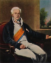Staatskanzler Fürst Hardenberg 1750-1822. - Gemälde von Lawrence', 1934