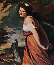 Lady Hamilton 1761-1815. - Gemälde von Romney', 1934