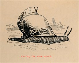'Fabius, the slow coach', 1852. Artist: John Leech.
