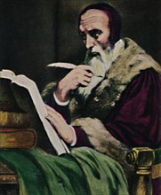 Calvin 1509-1564. - Gemälde von Scheffer', 1934