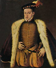 Don Carlos 1545-1568. - Gemälde von Sanchez Coello', 1934