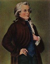 Wolfgang Amadeus Mozart 1756-1791. - Gemälde von Tischbein', 1934