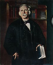 Theodor Fontane 1819-1898. - Gemälde von Hanns Fechner', 1934