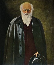Charles Darwin 1809-1882. - Gemälde von Collier', 1934