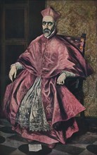 'Don Fernando Nino De Guevara', (Portrait of Cardinal Nino de Guevara), 1598, (1938). Artist: El Greco.