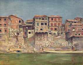 'Srinagar', 1903. Artist: Mortimer L Menpes.