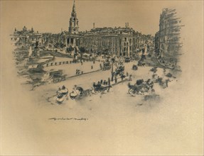 'Trafalgar Square', 1903. Artist: Mortimer L Menpes.