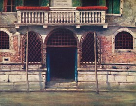 'A Doorway, Venice', 1903. Artist: Mortimer L Menpes.