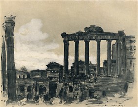 'Remains of Ancient Rome', 1903. Artist: Mortimer L Menpes.