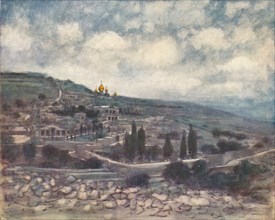 'Mount of Olives', 1903. Artist: Mortimer L Menpes.