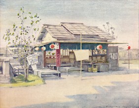 'A Tea House', 1903. Artist: Mortimer L Menpes.