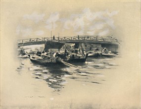 'The Ogara River at Tokio', 1903. Artist: Mortimer L Menpes.