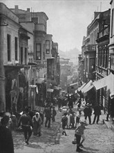 'Looking down Step Street, Constantinople', 1913. Artist: Unknown.