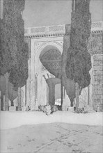 'The Royal Gate leading to the old Seraglio', 1913. Artist: Jules Guerin.