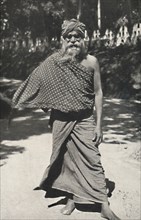 'Alter singhalesiscer Arbeiter aus Kandy', 1926. Artist: Unknown.
