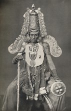 'Schauspieler als Subrahmanya (Kriegsgott)', 1926. Artist: Unknown.