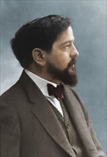 Claude Debussy (1862-1918), French composer. Artist: Nadar.