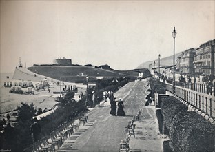 'Eastbourne - Part of the Promenade, Showing Wish Tower', 1895. Artist: Unknown.