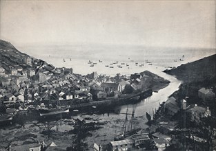'Looe - View from the Hills, Showing the Estuary', 1895. Artist: Unknown.