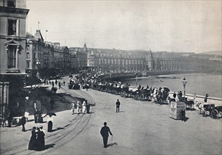 'Douglas - General View of the Promenade', 1895. Artist: Unknown.