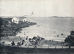 'Portrush - The Bathing-Place', 1895. Artist: Unknown.