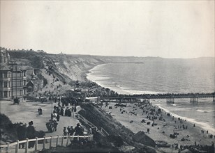 'Bournemouth - View from the West Cliff'', 1895. Artist: Unknown.