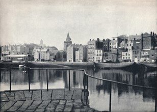 'Guernsey - The Old Harbour', 1895. Artist: Unknown.