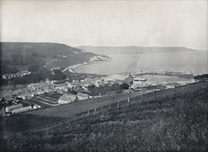 'Glenarm - The Town and the Harbour', 1895. Artist: Unknown.