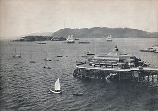 'Plymouth - The Pier', 1895. Artist: Unknown.