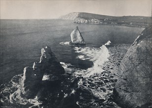'Freshwater Bay - Showing The Arched Rock.', 1895. Artist: Unknown.