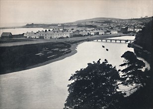'Wicklow - General View of the Town and the River', 1895. Artist: Unknown.
