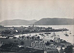 'Gourock - The Town and the Harbour', 1895. Artist: Unknown.