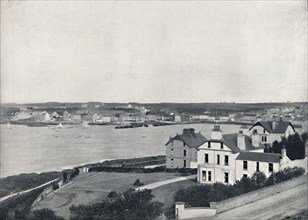 'Bangor - The Town and the Bay, from Mornington Park, Princeton', 1895. Artist: Unknown.