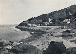 'Torquay - The Beach, Babbicombe', 1895. Artist: Unknown.